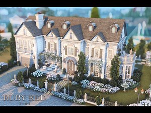 Sims 4 Harmony Family House Tour | 模擬市民 4 和諧家庭莊園導覽 | CC house tour | CC 房屋展示