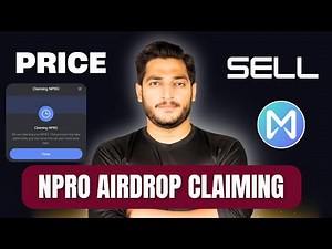 NPRO Airdrop Selling Details || NPRO Airdrop Near Wallet Claiming & Price