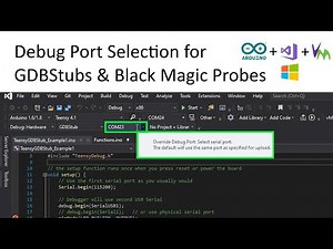 Debug Port Selection for GDBStubs & Black Magic Probes