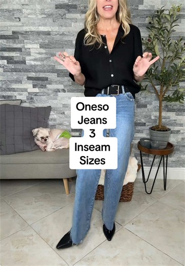 Onseo jeans now come on 3 inseam sizes! Tall girl friendly. @ONESO #oneso #womensjeans