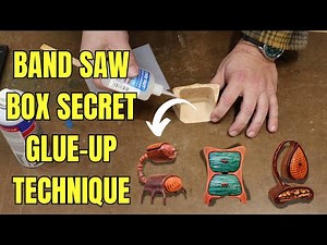 Bandsaw Box Making - Secret Glue Up Techniques