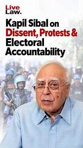 Kapil Sibal on Dissent, Protests & Electoral Accountability