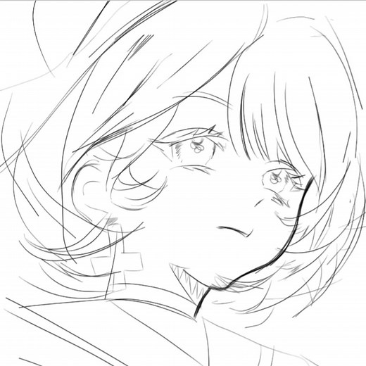 Headshot Sample 3 — Digital Portrait Illustration