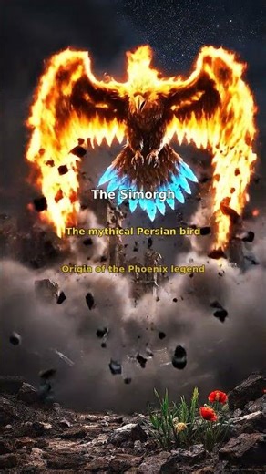 The Simorgh — Origin of the Phoenix | NorthLuma #shorts