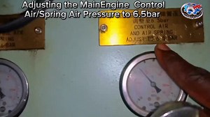 14K views · 149 reactions | Adjusting the Main Engine Control Air/Spring Air Pressure to 6.5bar ️⚓ | Master Engineer Fix | Facebook