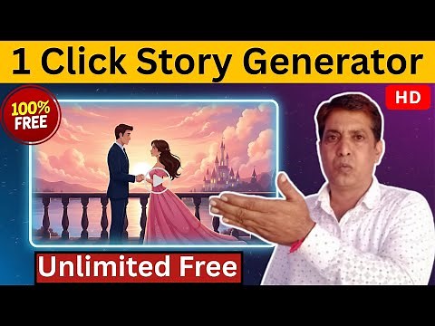 1 Click Free AI Story Generator | Google Opal Unlimited AI Story Generator