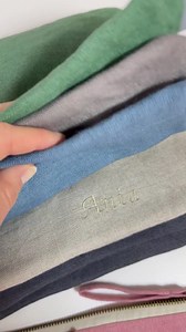 Minimalist Linen Makeup Bag. Sustainable Linen Makeup Pouch in Natural Linen Color. - Etsy