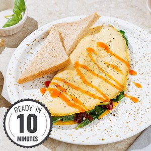 Super-Quick High Protein Omelette (27g protein!)