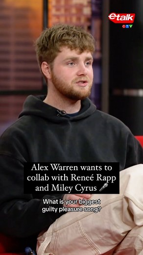 13K views · 4 comments | WATCH OUR FULL INTERVIEW WITH ALEX WARREN AT THE LINK IN OUR BIO!  Alex Warren answers fan comments, dances to Jojo Siwa and manifests collabs with Reneé Rapp & Miley Cyrus. #AlexWarren #BeforeYouLeaveMe #JojoSiwa #MileyCyrus #ReneeRapp #JessieMurph #TaylorSwift #ICanDoItWithABrokenHeart | etalk | Facebook
