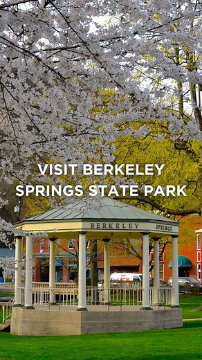 17K views · 709 reactions | Delicious spring water and early spring views at this historic state park. : Berkeley Springs State Park | West Virginia Tourism | Facebook