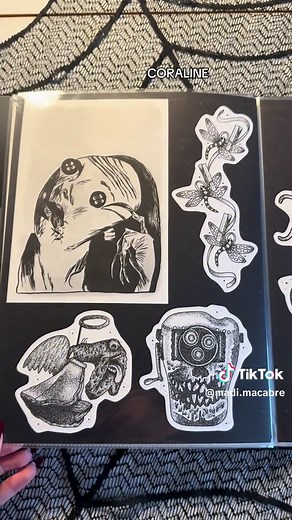 my tattoo portfolio as an aspiring artist! took a little under a year. I poured my heart and soul into this thing 😖 #tattoo #tattooportfolio #tattooapprentice #americantraditional #blackandgreytattoo #blackwork #stippling