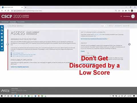 CSCP Online Learning System Overview