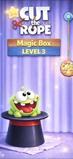 🎩 Cut the Rope — Magic Box | Level 3 🍬