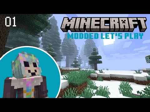 Starting with nothing ending with...! |Minecraft modded let's play | episode 01