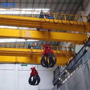 [Hot Item] New 5 Ton 20 Ton Clamshell Bucket Overhead Grab Crane for Sale