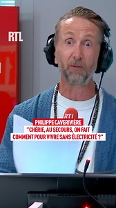 127K views · 1.4K reactions | Panne d'électricité massive : "Chérie, au secours, on fait comment pour vivre sans électricité ?"  Le 2e Oeil de Philippe Caverivière dans RTL Matin | RTL | Facebook