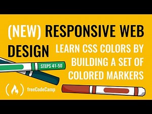 Learn Basic CSS by Building a Set of Colored Markers - Steps 41-50