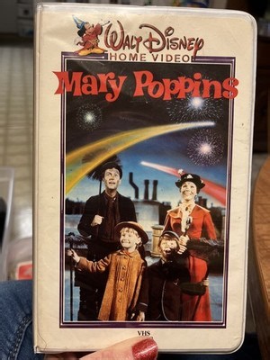 Mary Poppins VHS Walt Disney Home Video Clamshell Hardcase Vtg | eBay