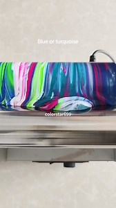 270K views · 1.2K reactions | Blue or turquoise #foryou #satisfying #relaxing #satisfyingvideo #color #colormixing #reels #Colorstar699 | Colorstar699 | Facebook