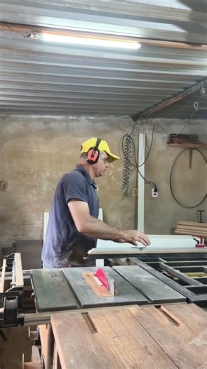 Aparando e ESQUADREJANDO engrossos de MDF #tools4life #wood #diy