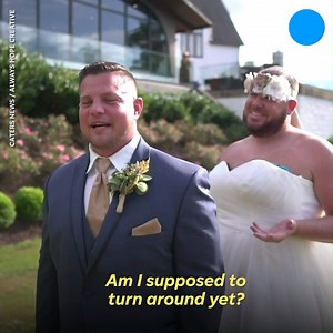 7.5K views · 105 reactions | A best man pulled a hilarious prank on his best friend's wedding day by surprising him in a wedding dress during the first look. | Courier & Press | Facebook
