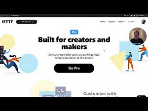 Create your own Applets with IFTTT Pro