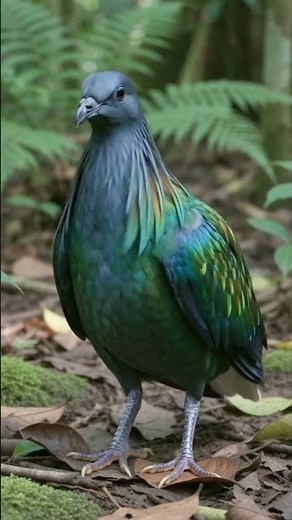 Nicobar Pigeon – The World's Most Colorful Wild Pigeon! 🌈🕊️