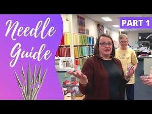 What Sewing Machine Needle Should I Use? - The Ultimate Guide to Sewing Machine Needles [PART 1]