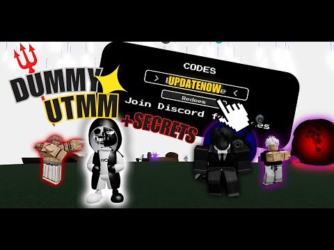 Dummy UTMM (New Codes! + Secret Bosses) [Desc for dc]