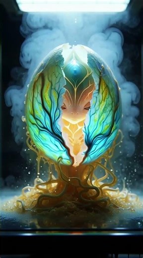 ALIEN EGG HATCHING — The Birth of Something Unknown 👽 #alien #shortsviral