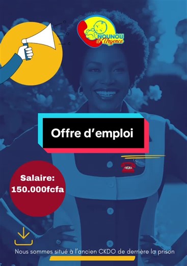 Offre d'emploi urgente à Libreville, Gabon