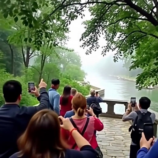 Sometimes, people make stupid moves. Instead of running away from danger, they prioritize taking video. The River tide flows upstream for more than 100 kilometers and enters the tributary of.. Watch: [in comment] - Made with AI | What is the world
