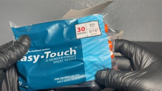 Watch Easy Touch U-100 Insulin Syringe with Needle quick Review on Amazon Live
