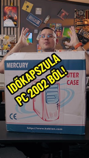Zsír új, időkapszula pc 2002-ből! #pc #retropc #unboxing #időkapszula #nosztalgia