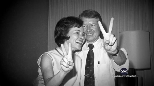 Jimmy and Rosalynn were married for seventy-seven years- making them the longest married couple in Presidential history. They shared the secrets to their long and happy marriage with Steve Osunsami on their 75th anniversary. https://abcnews.link/Wr4ZHqm | ABC World News Tonight with David Muir