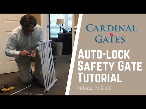 Install your Auto-Lock Gate (MG-15) in under 10 minutes
