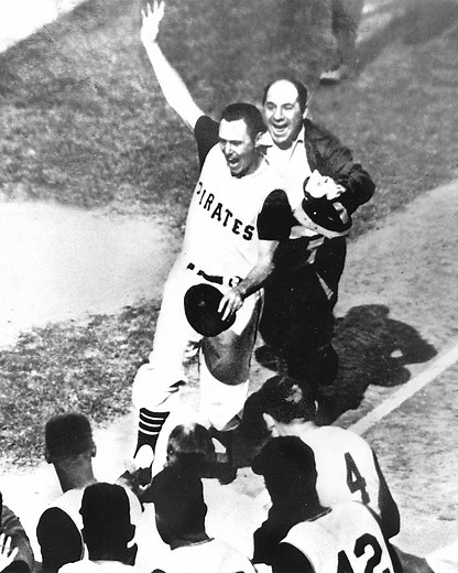 October 13, 1960 — A swing that echoed through history. 65 years ago today, Maz connected on the only Game 7 walk-off homer in World Series history. | Pittsburgh Pirates