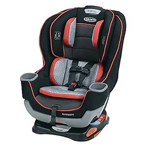 Graco Extend2Fit Convertible Car Seat | Ride Rear Facing Longer with Extend2Fit, Solar