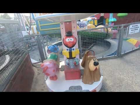 Bafco The Magic Roundabout Carousel Kiddie Ride [Shot in Widescreen]