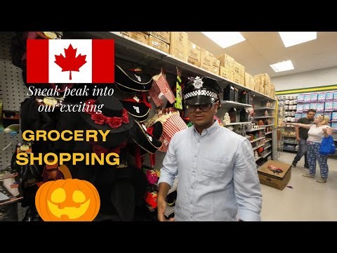 Grocery Shopping + Halloween Finds 🎃 | Canada Vlog 2025