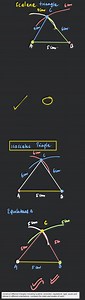 construct different triangles including scalene, isosceles, equ... | Filo
