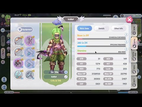 LOW STAT RANGER FULL KVM | ROX SEA | #rox #ragnarokxnextgeneration