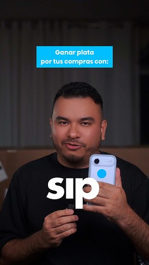 Sip: gana hasta 1% de devolución en tus compras diarias
