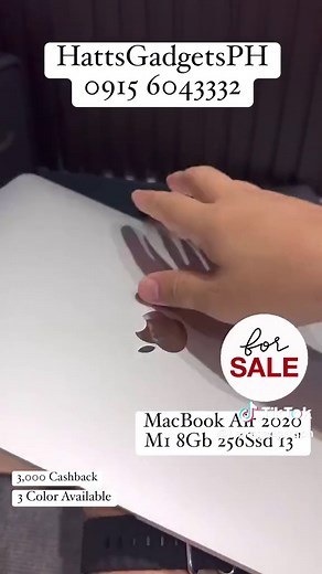 For Sale! MacBook Air 2020 M1 8GB 256SSD 13