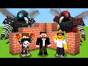 BUILD TO FIGHT THE MOSQUITO IN MINECRAFT!!