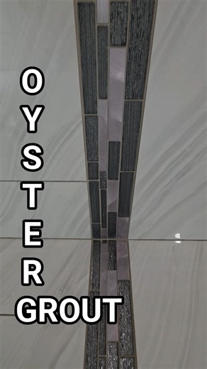 Oyster Gray Polyblend Plus Grout #ideas #diy #bathroom