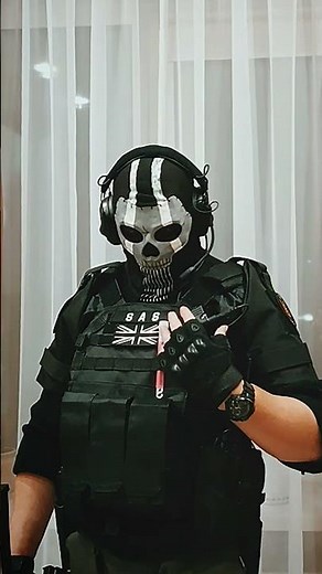 Simon ghost Riley #callofduty #cosplay