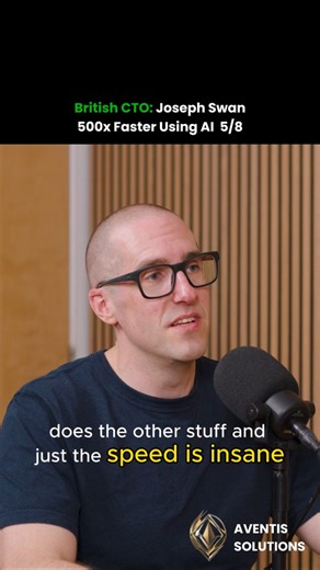 The AI Executive Podcast | AI is Changing the Way Work at Rapid Pace 👀 In this unfiltered conversation, Joseph Swan, one of the UK’s leading AI & Technology leaders,... | Instagram