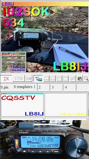 Slow Scan TV (SSTV) On a DIY Digital Interface for Yaesu FT-891 #diy #hamradio #homebrew #sstv