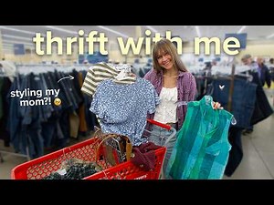 thrift with me for a cozy FARM GIRL aesthetic 🌾 HUGE $40 TRY-ON HAUL